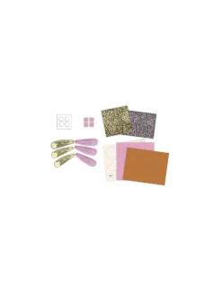 Janod 6 barrettes pailletées à créer Pretty Forest -