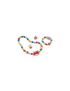 Janod 4 bijoux en bois à créer Bois joli -