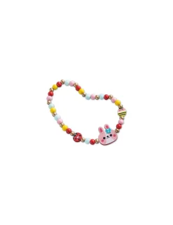 Janod 4 bijoux en bois à créer Jardin fleuri -