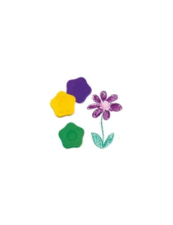 Djeco 12 crayons fleurs pour les petits -