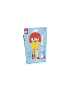 Enfant Janod 10 Feutres pinceaux -