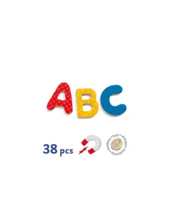 Djeco 38 lettres magnétiques -