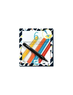 Enfant Djeco 6 marqueurs opaques Street Art -
