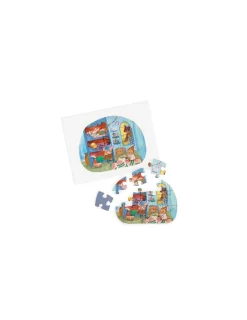 Moulin Roty 4 mini puzzles Une belle journée Les Minouchkas -