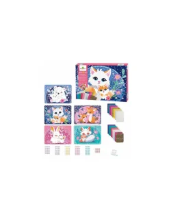 Sycomore 5 mosaïques animaux mignons -