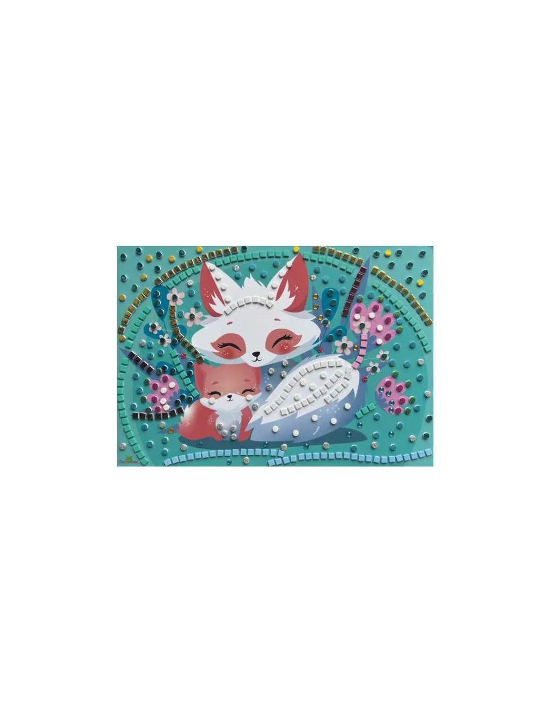 Sycomore 5 mosaïques animaux mignons -