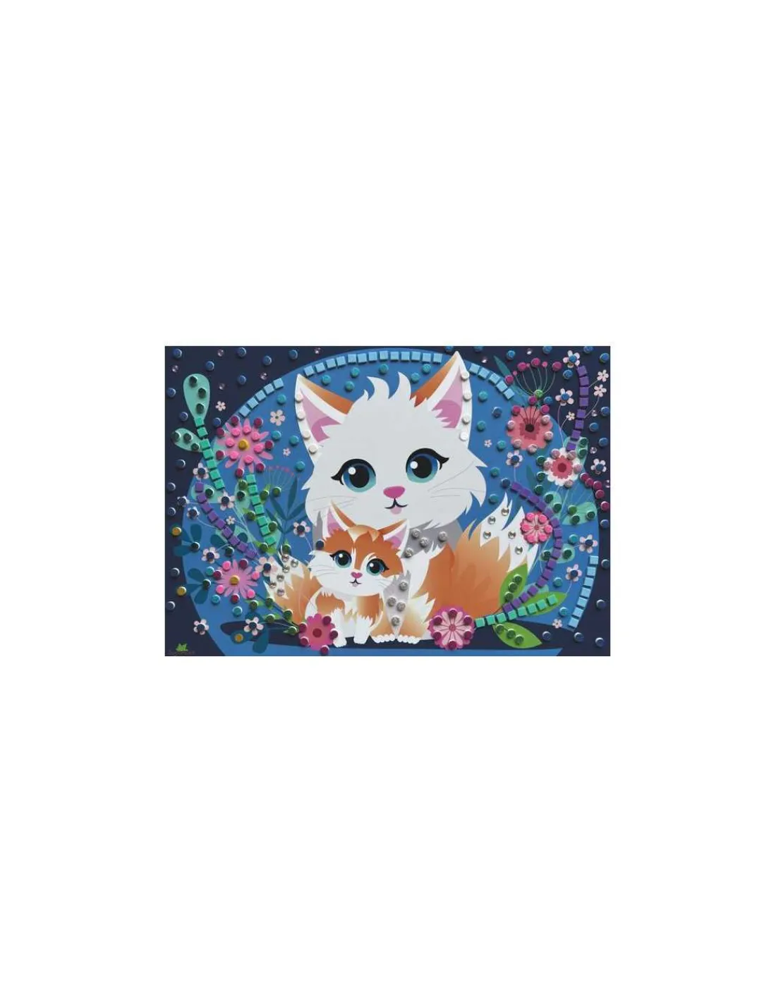 Sycomore 5 mosaïques animaux mignons -