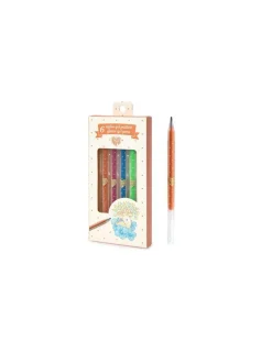 Lovely Paper by Djeco 6 stylos gel pailletés - Djeco