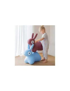 Quut Animal sauteur lapin Hoppi bordeaux -
