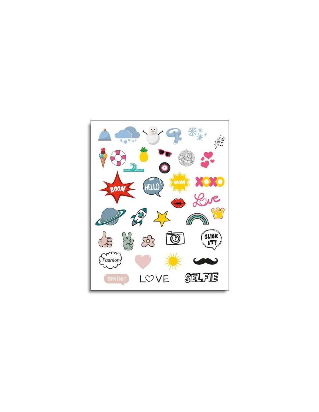 Enfant Kidywolf Appareil photo à impression instantané K-Print bleu -