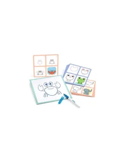Djeco Apprendre à dessiner Step by step Babies & Co -