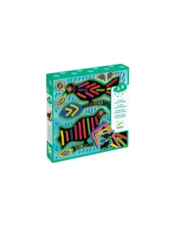 Djeco Art Kuna et fils chenilles Tout doux -