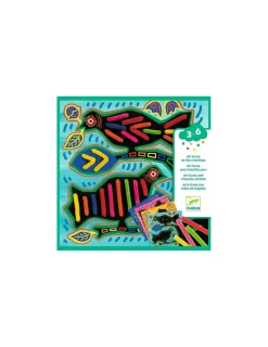 Djeco Art Kuna et fils chenilles Tout doux -