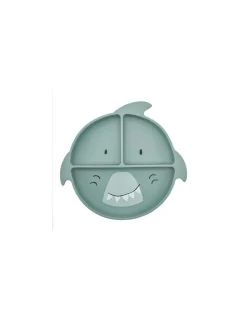 Trixie Assiette à compartiments avec ventouse Requin -