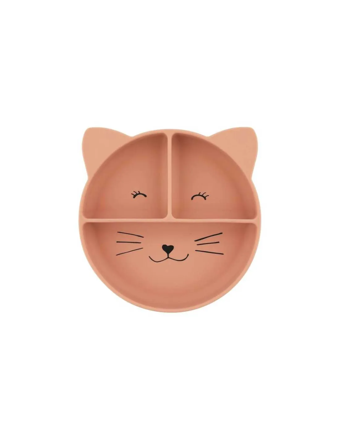 Trixie Assiette à compartiments avec ventouse Chat -