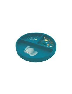 Sassi junior Assiette en silicone Chewy l'éléphant - Sassi