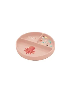 Sassi junior Assiette en silicone Slurpy le poulpe - Sassi