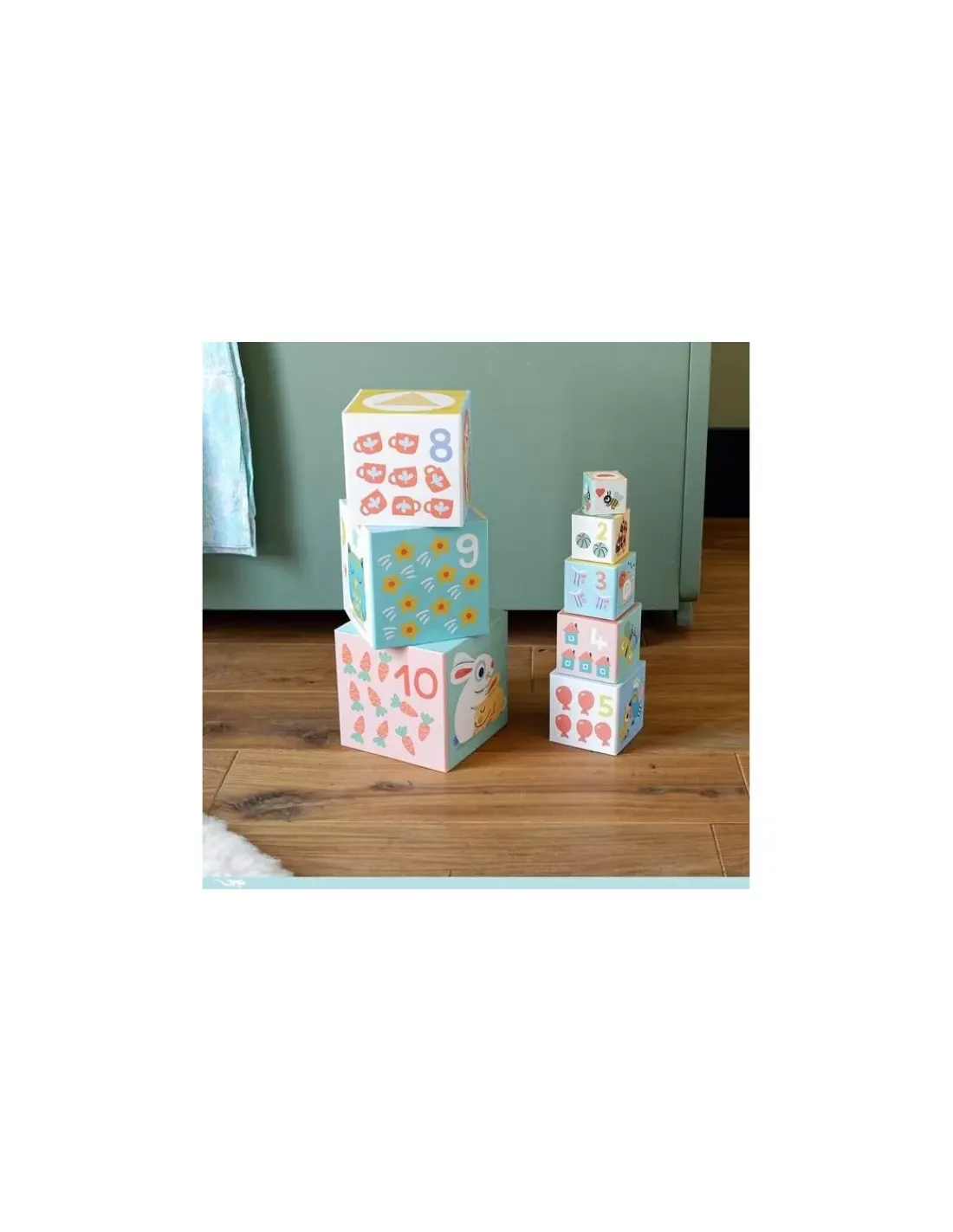 Djeco BabyBloki cubes à empiler -