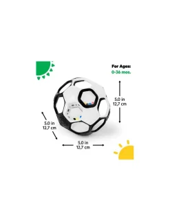 Oball Balle sensorielle noir et blanc -