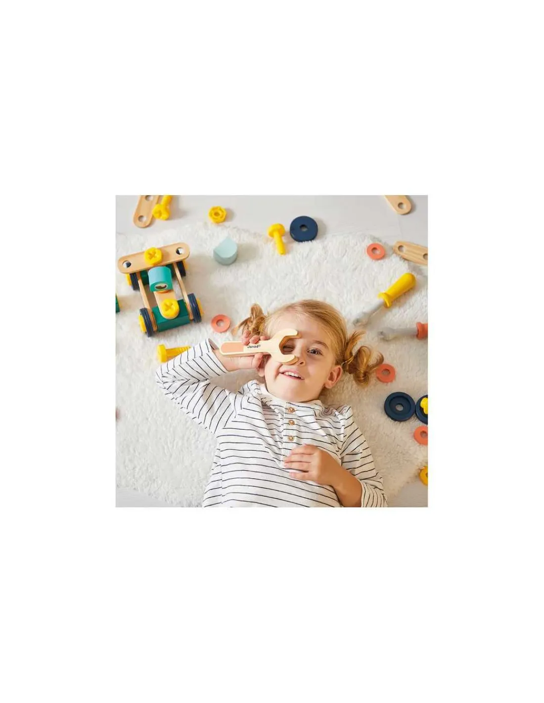 Janod Baril 100 pièces Brico'Kids -