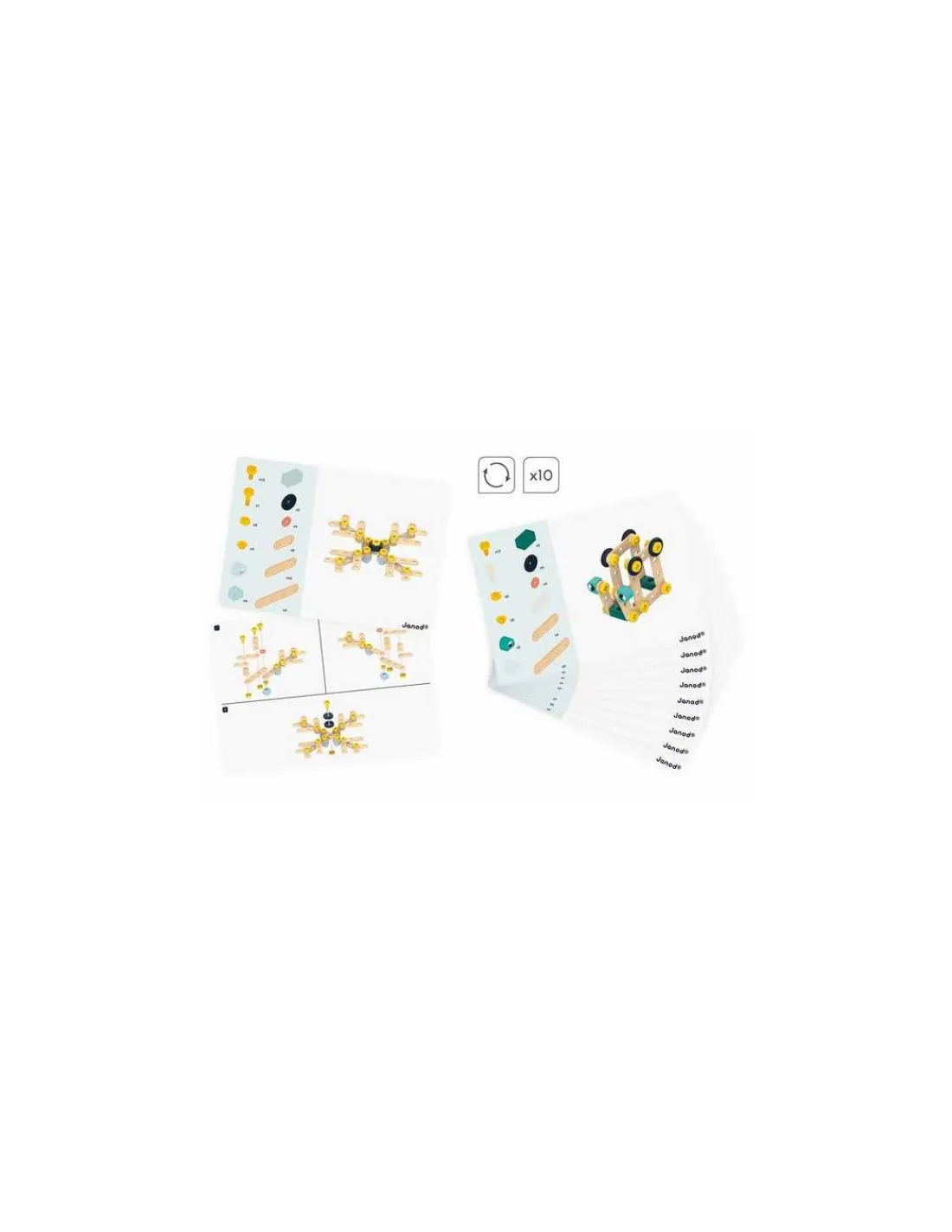 Janod Baril 100 pièces Brico'Kids -