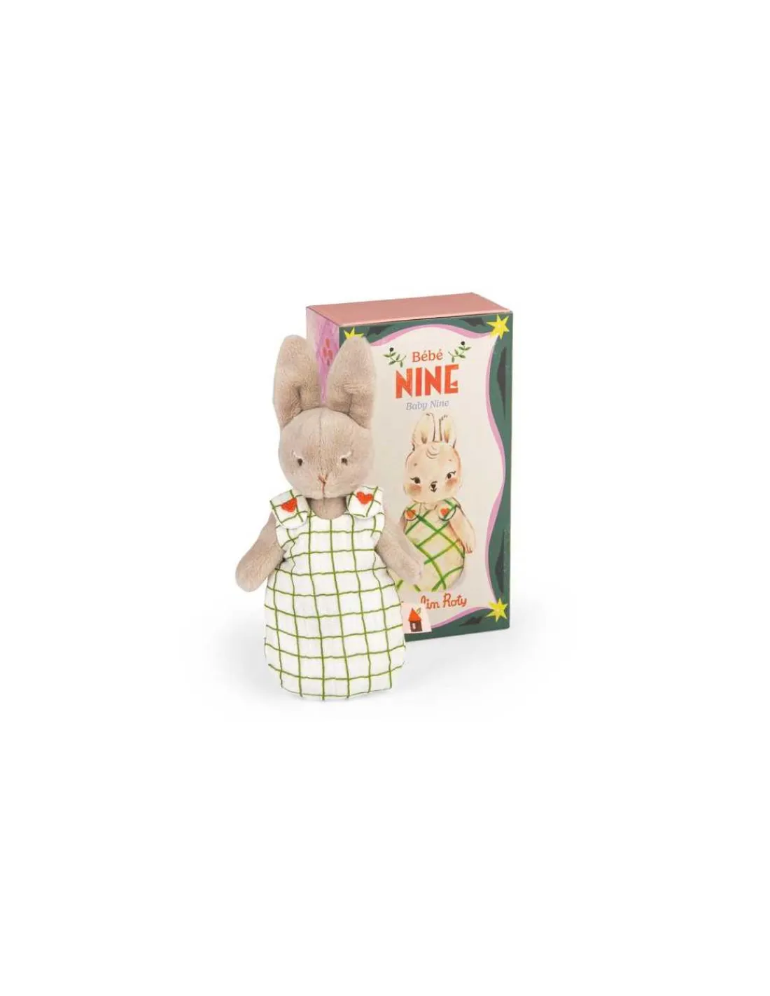 Moulin Roty Bébé Nine la lapine Les Minouchkas -