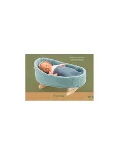 Enfant Djeco Berceau à bascule Blue Dream Pomea -