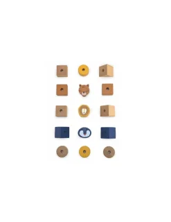 Trixie Blocs Animaux à empiler en bois -