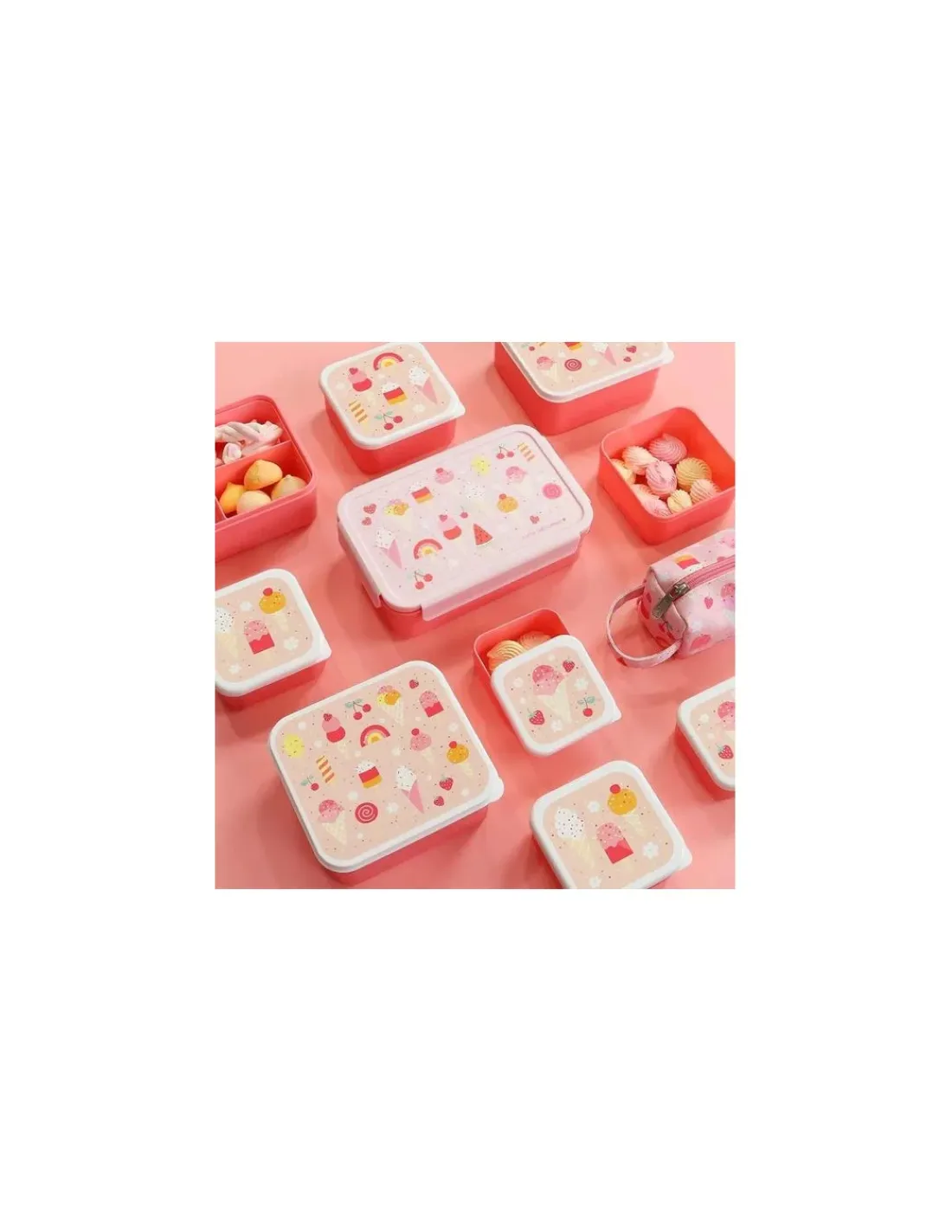 Enfant A little lovely company Boite à lunch bento glaces -