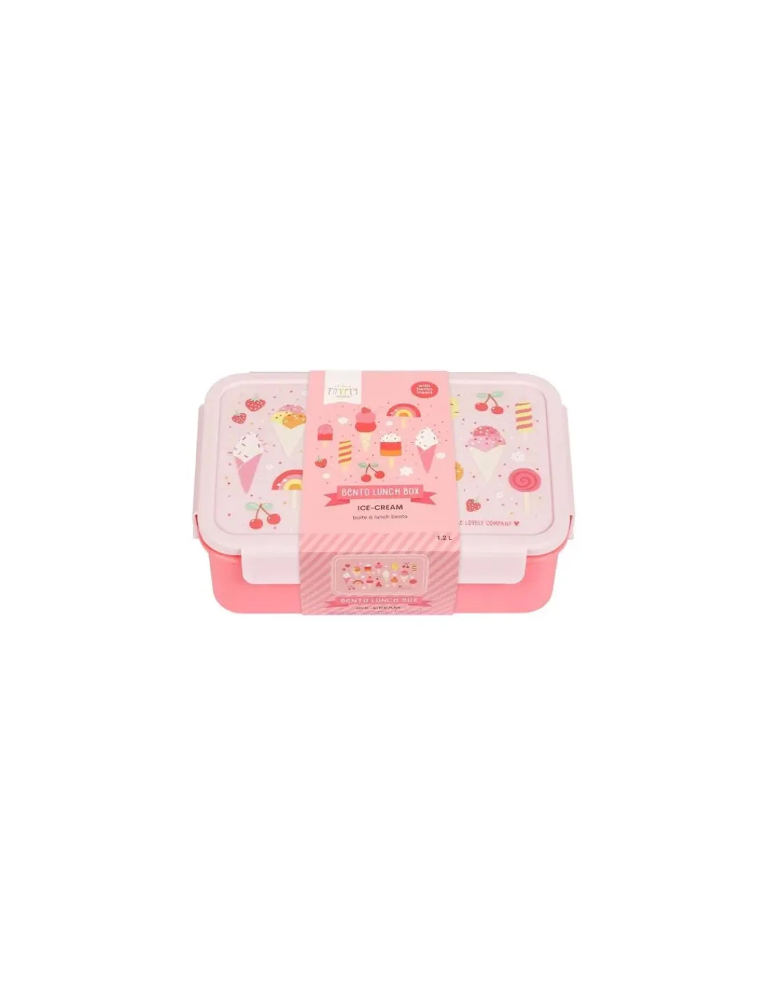 Enfant A little lovely company Boite à lunch bento glaces -