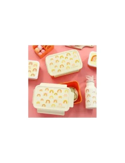 Enfant A little lovely company Boite à lunch bento Rainbows -