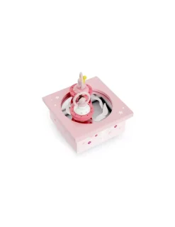 Trousselier Boite à musique Danceuses rose -