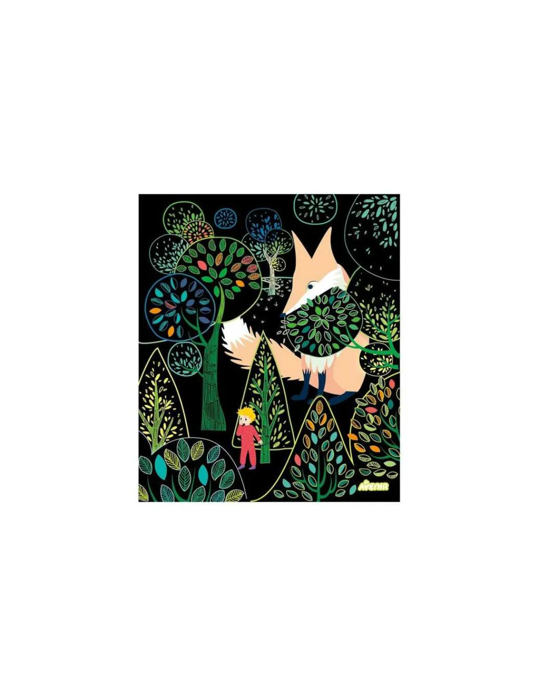 Graine Creative Boite lumineuse à gratter Voyage Magique - Graine Créative