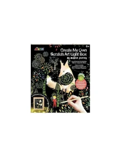 Graine Creative Boite lumineuse à gratter Voyage Magique - Graine Créative