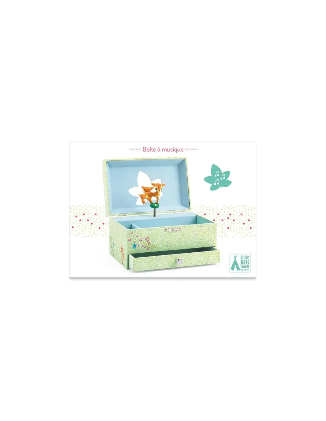 Little Big Room by Djeco Boîte à musique chanson du faon - Djeco