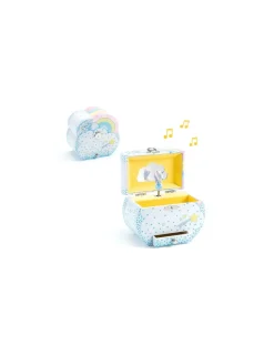 Enfant Little Big Room by Djeco Boîte à musique rêves de licornes - Djeco