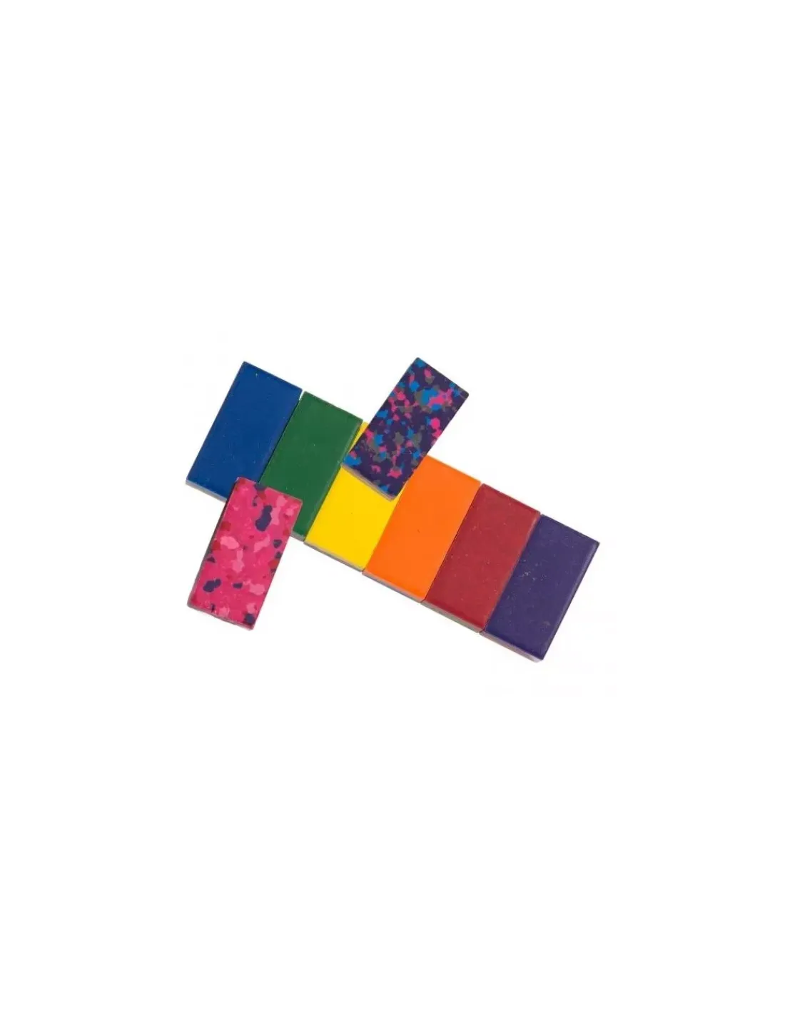 Enfant Moulin Roty Boîte de 6 pierres de cire multicolores -