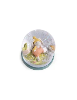 Moulin Roty Boule à neige Trois Petits Lapins -