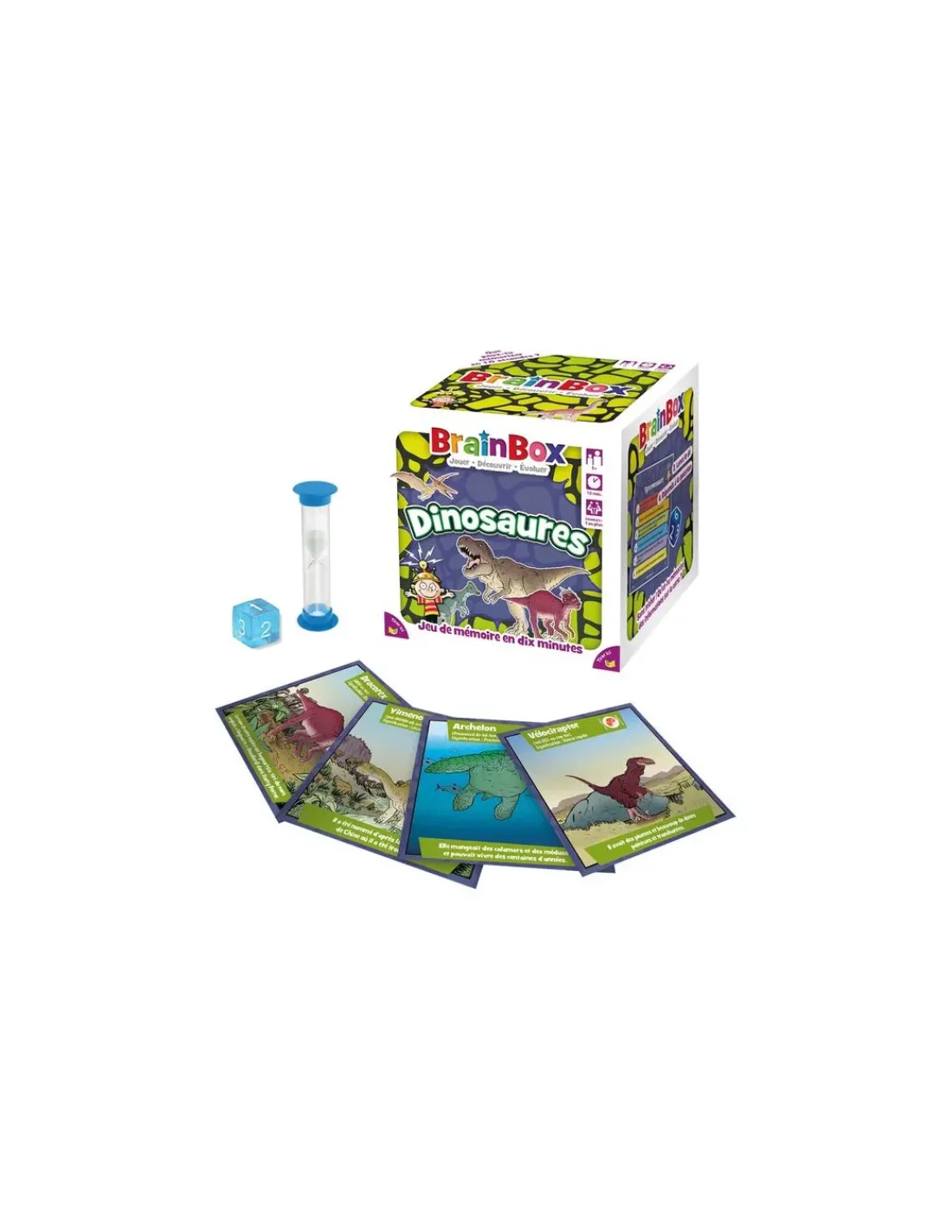 Enfant Asmodee Brainbox dinosaures