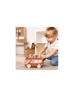 Speedy Monkey Bus à tirer Tap tap -