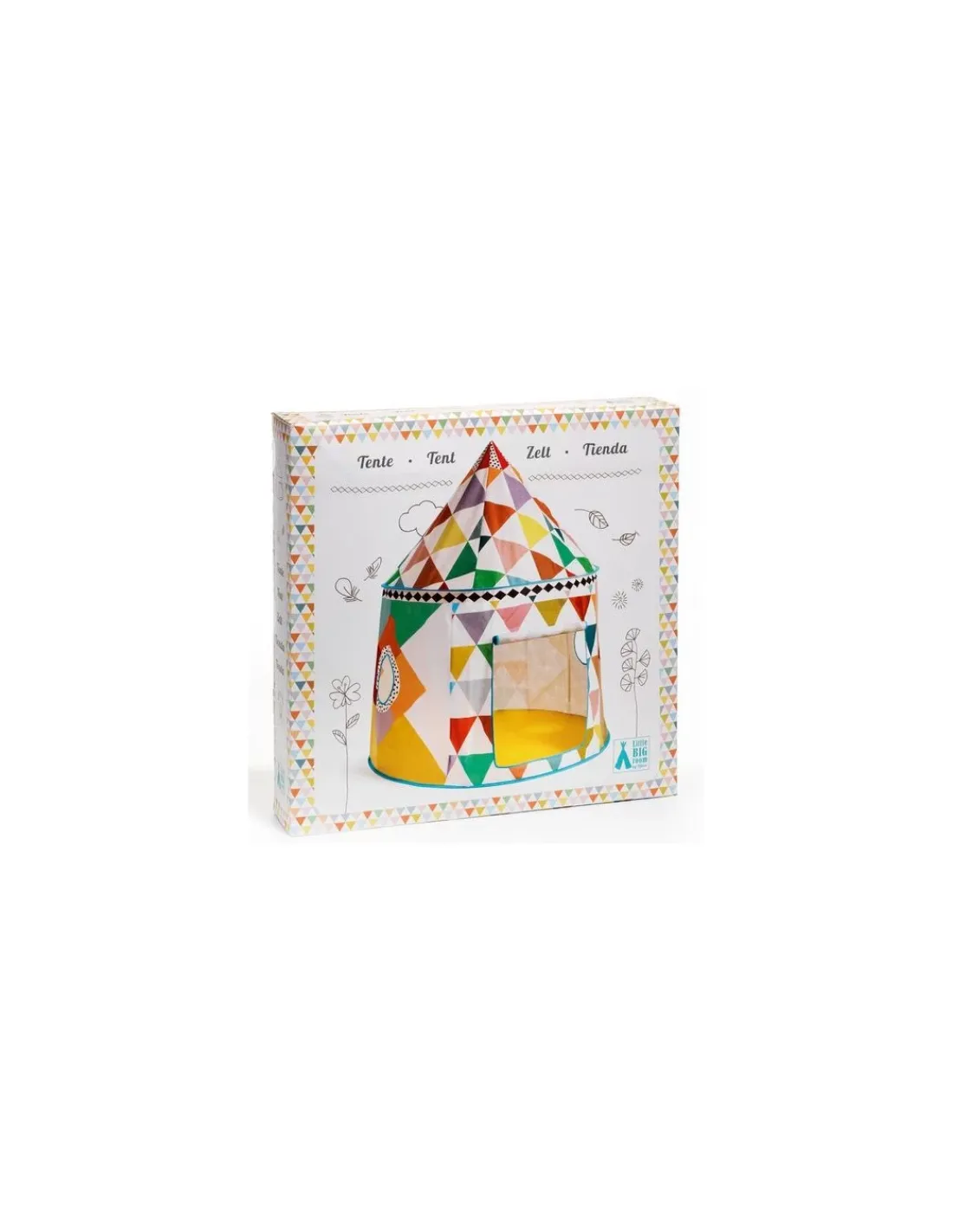 Enfant Little Big Room by Djeco Cabane multicolore - Djeco