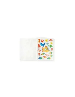 Moulin Roty Cahier de 300 stickers Les Popipop -