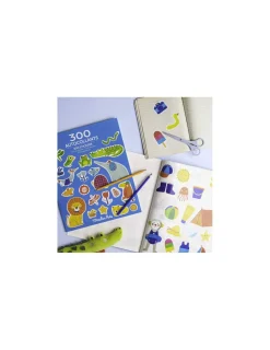 Moulin Roty Cahier de 300 stickers Les Toupitis -
