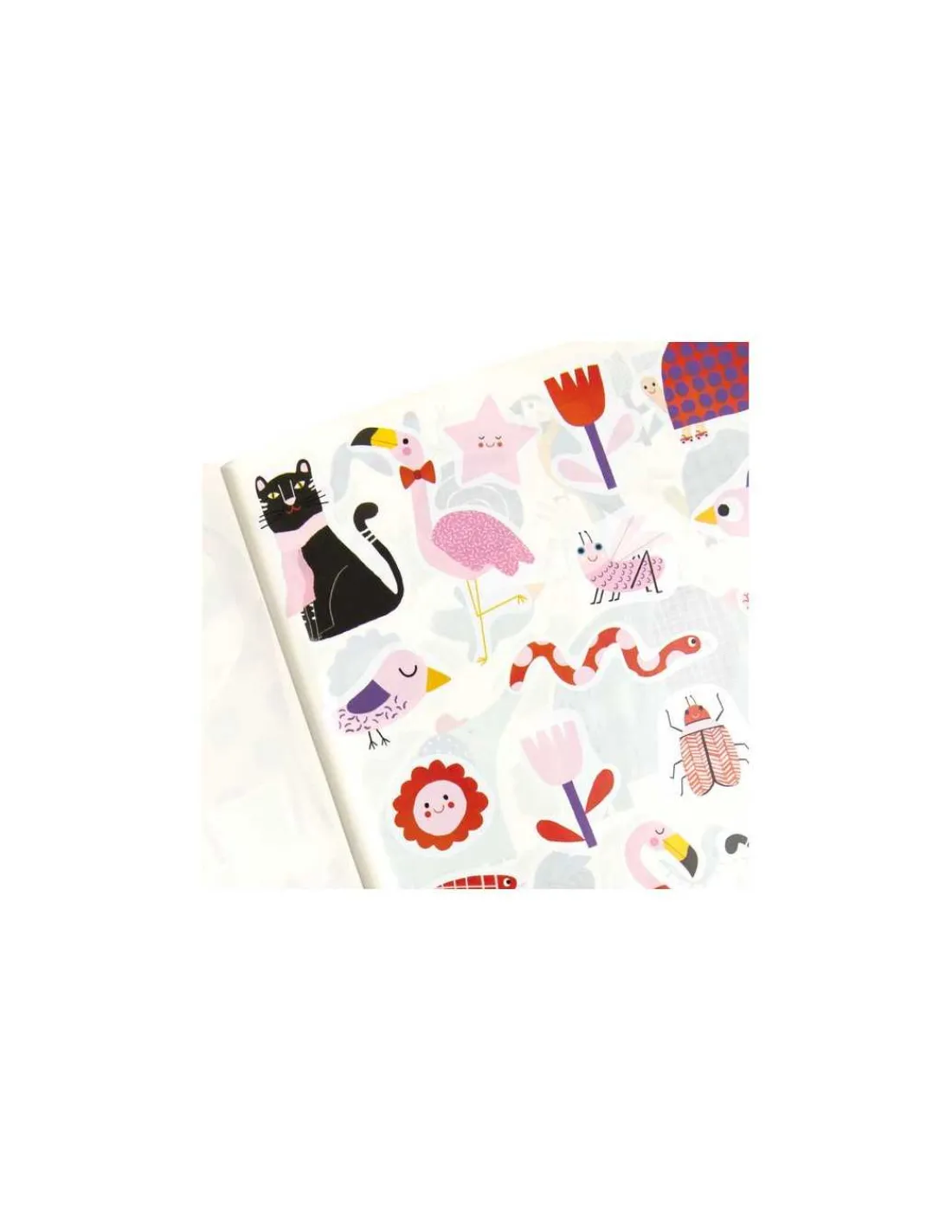 Moulin Roty Cahier de 300 stickers Les Toupitis -