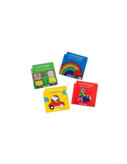 Moulin Roty Cahier de coloriage les contraires les Popipop -