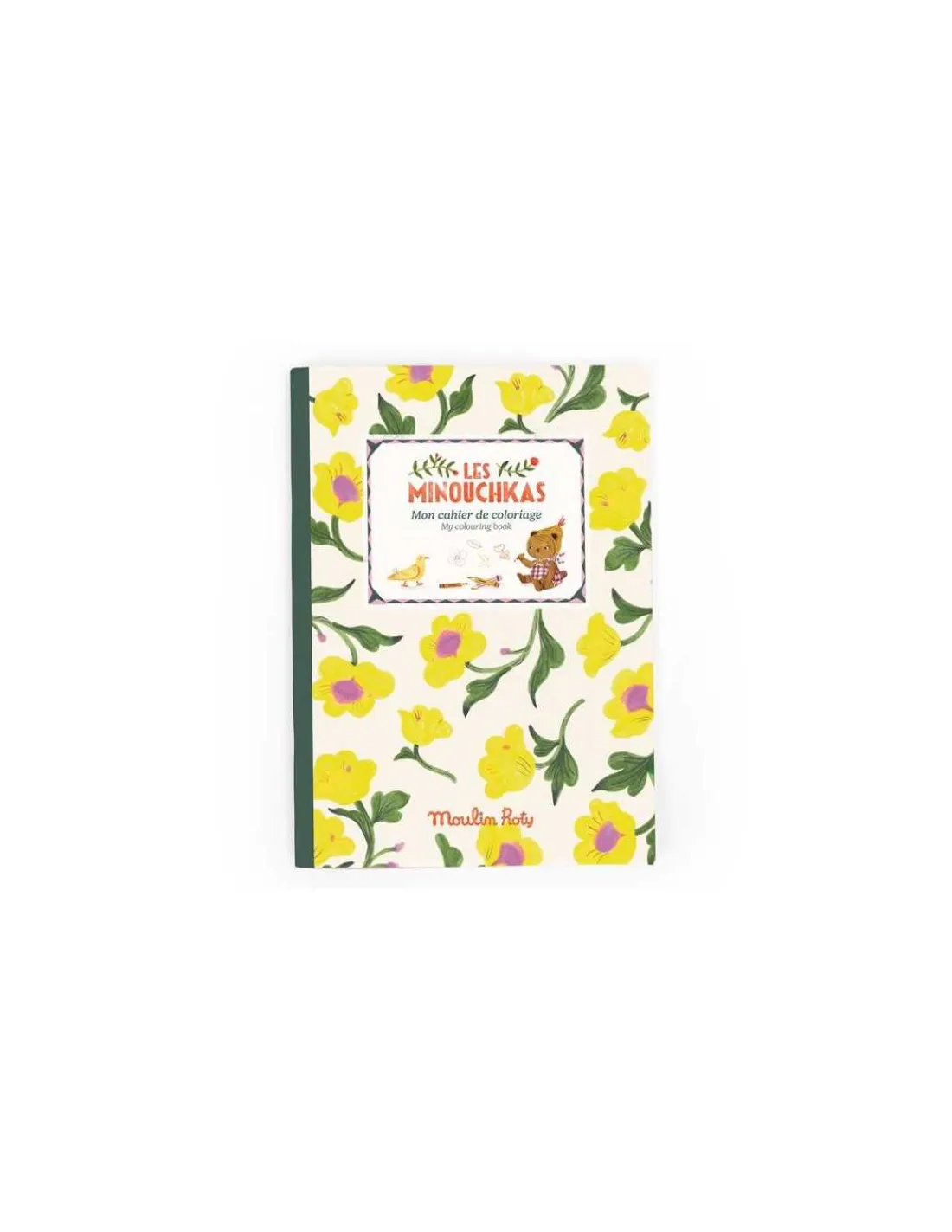 Moulin Roty Cahier de coloriage Les Minouchkas -