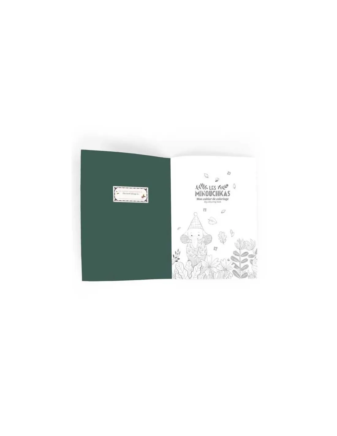 Moulin Roty Cahier de coloriage Les Minouchkas -