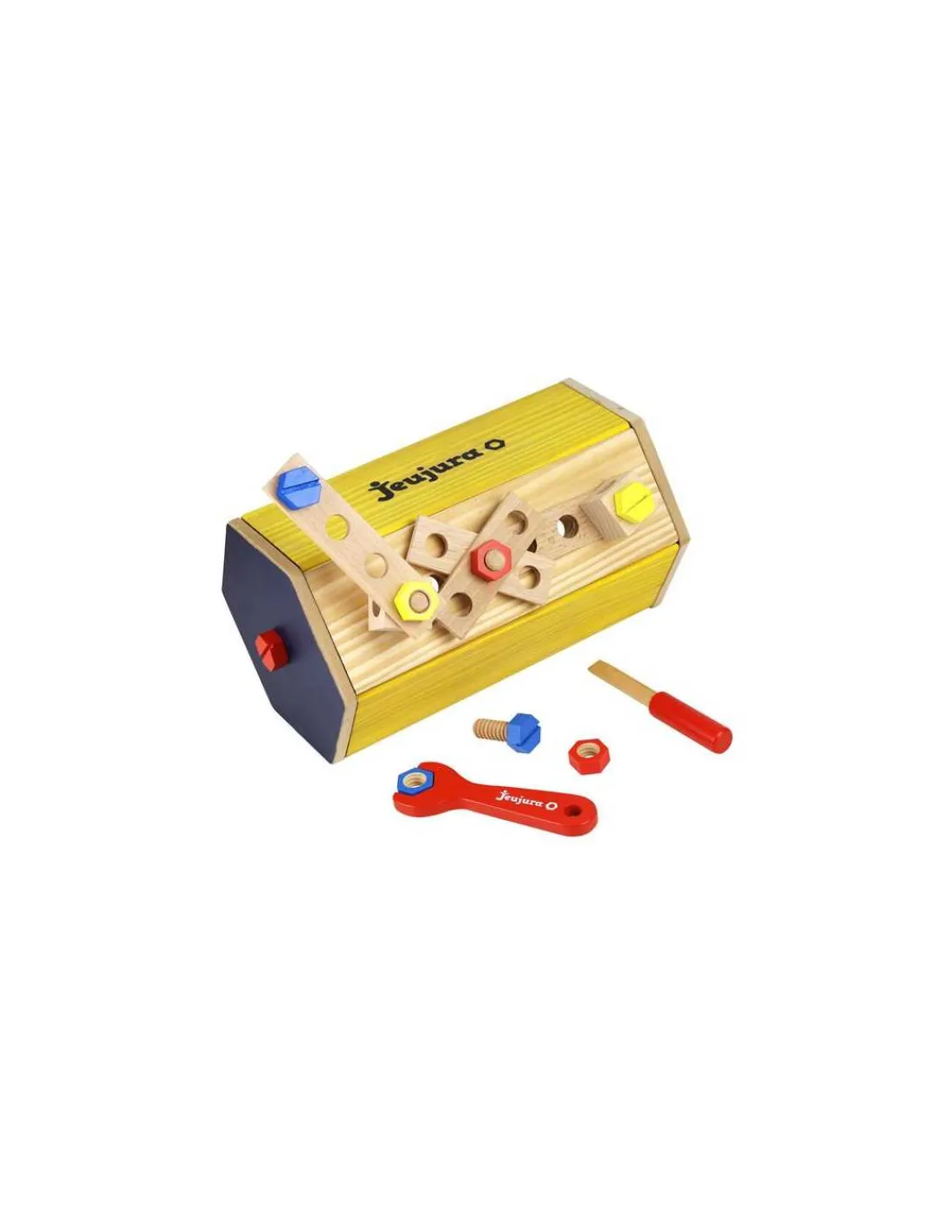 Jeujura Caisse à outils en bois -
