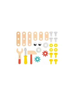 Janod Caisse à outils Robot Brico'Kids -