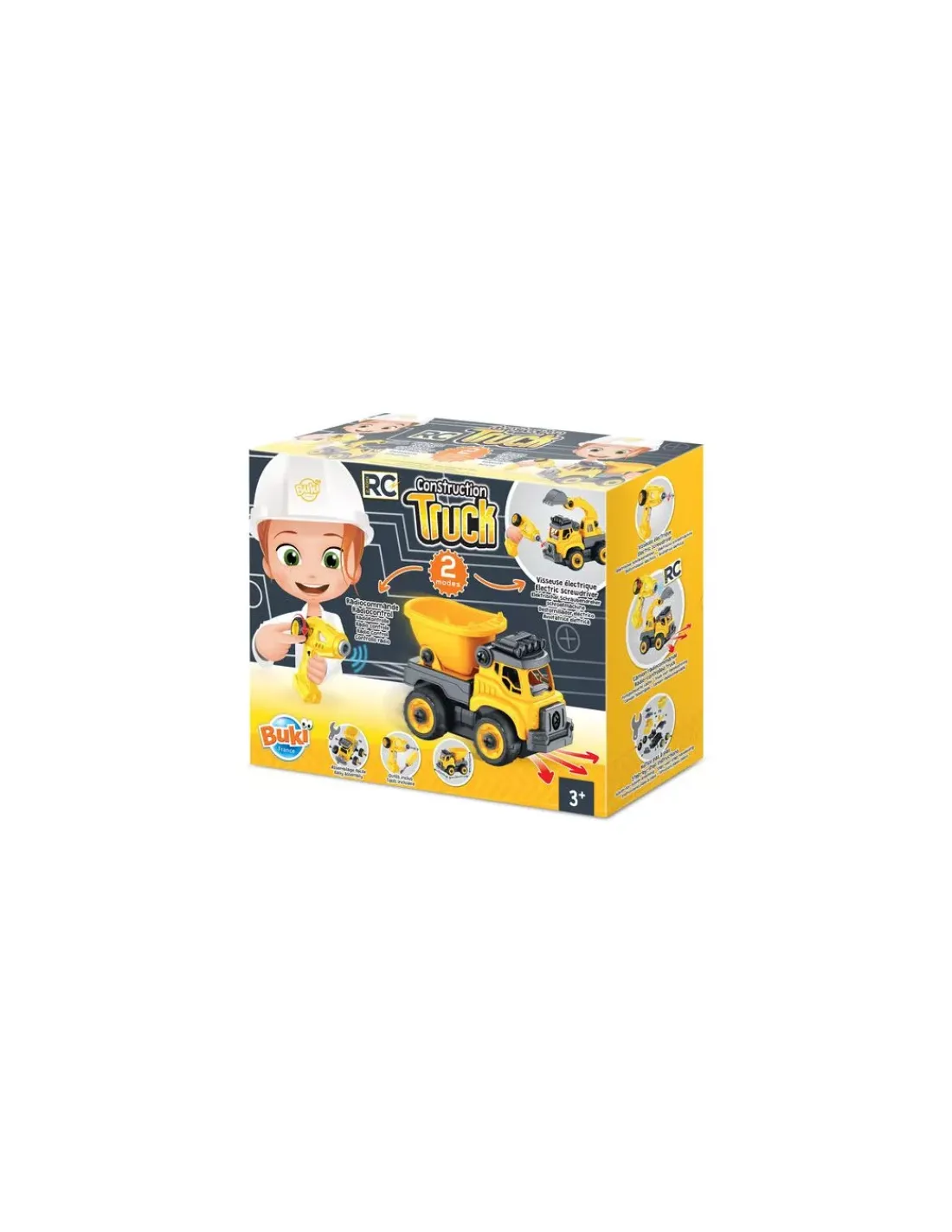 Buki France Camion de Chantier radiocommandé - Buki
